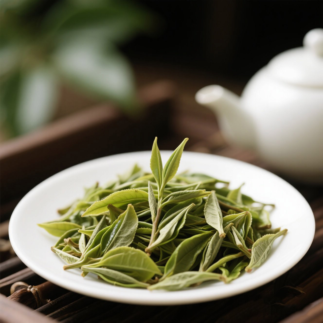 福茗源茶叶绿茶 安吉白叶一号珍稀白茶 明前2025新茶叶礼盒父亲礼物250g